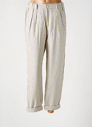 Pantalon 7/8 beige LEÏ-1984 pour femme