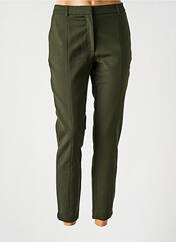 Pantalon 7/8 vert SELECTED pour femme seconde vue