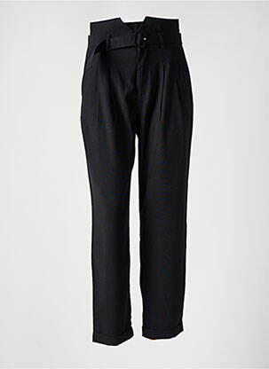 Pantalon droit noir SUNCOO pour femme