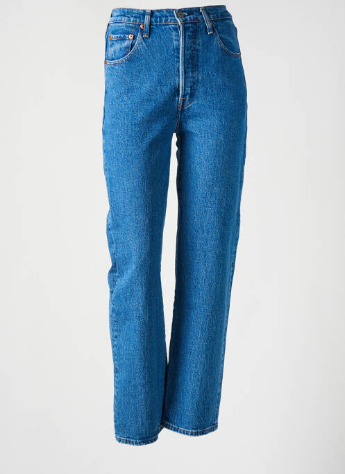 Jeans coupe droite bleu LEVIS pour femme