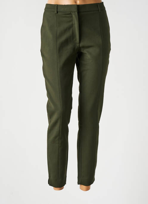 Pantalon 7/8 vert SELECTED pour femme