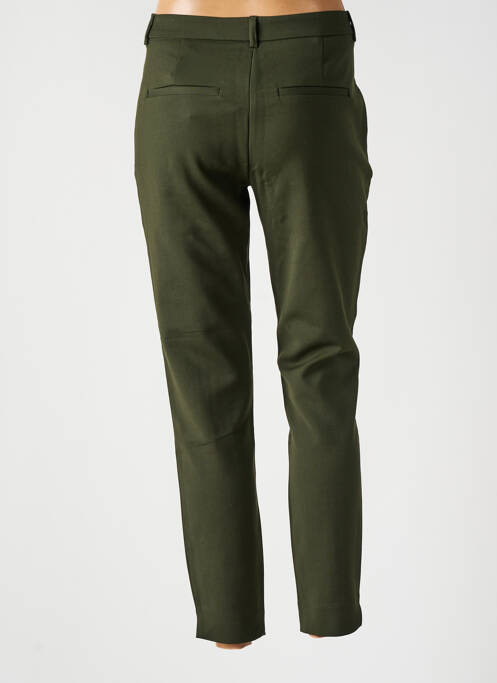 Pantalon 7/8 vert SELECTED pour femme