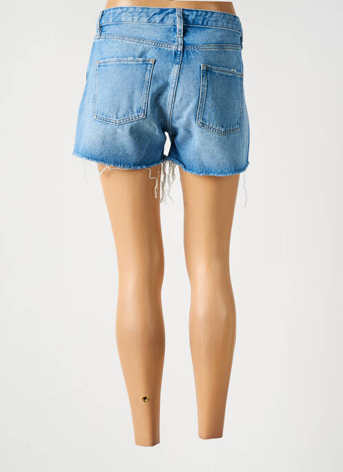 Short bleu SCHOOL RAG pour femme