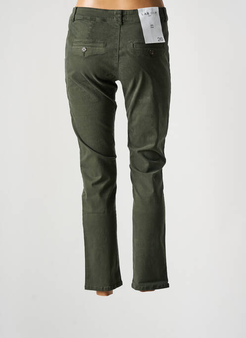 Pantalon 7/8 vert LAPIN BLEU pour femme