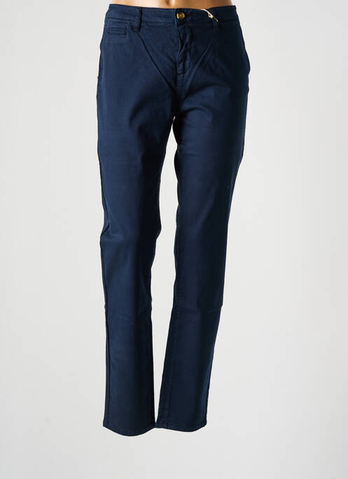 Pantalon chino bleu LAB DIP PARIS pour femme