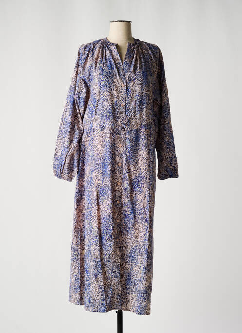 Robe longue bleu CKS pour femme