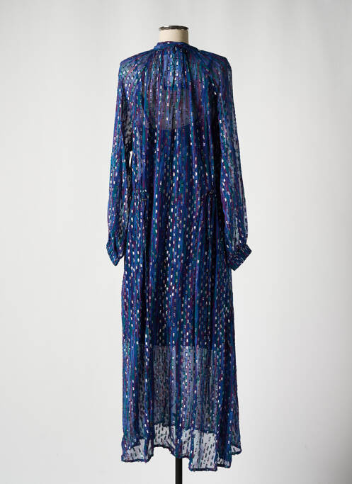 Robe longue bleu CKS pour femme