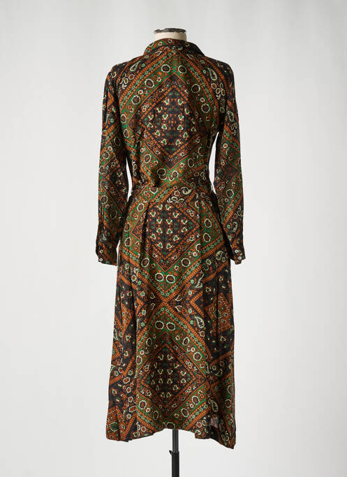 Robe longue marron STELLA FOREST pour femme