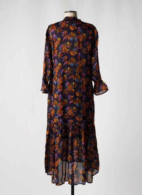 Robe longue violet CKS pour femme