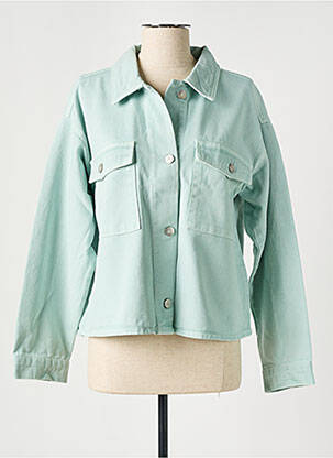 Veste casual coupe droite vert CKS femme