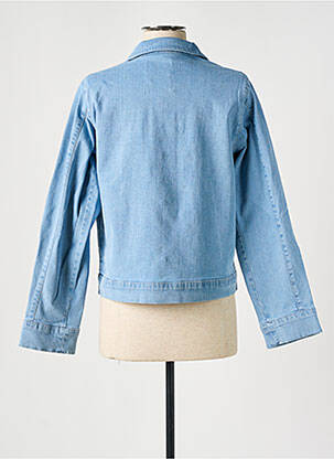 Veste casual coupe droite bleu CKS femme