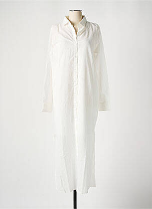 Robe longue blanc LEÏ-1984 pour femme
