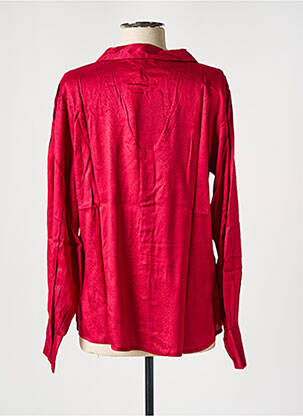 Chemisier coupe fluide manches longues rose BIZANCE femme