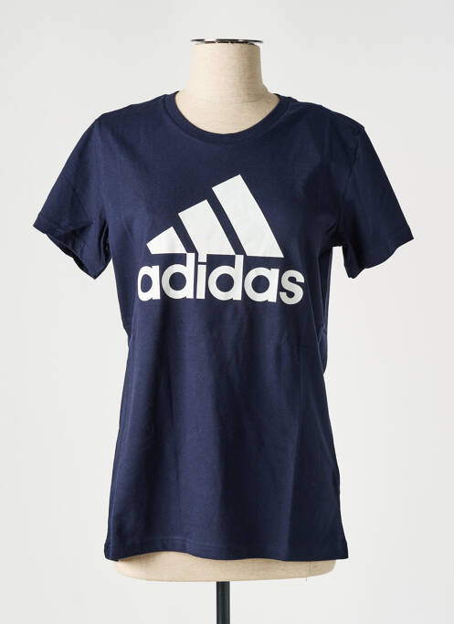 T-shirt bleu ADIDAS pour femme