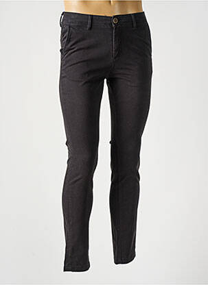 Pantalon chino stretch taille normale noir JACK & JONES homme