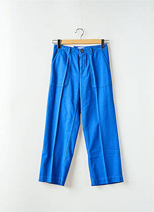 Pantalon droit bleu LAB DIP PARIS pour femme
