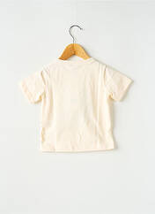 T-shirt beige PETIT BATEAU pour garçon seconde vue