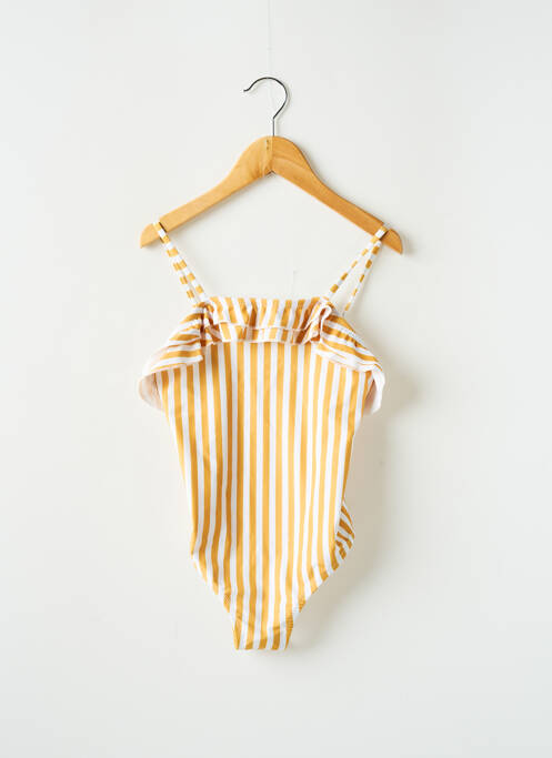 Maillot de bain 1 pièce jaune LIEWOOD pour fille