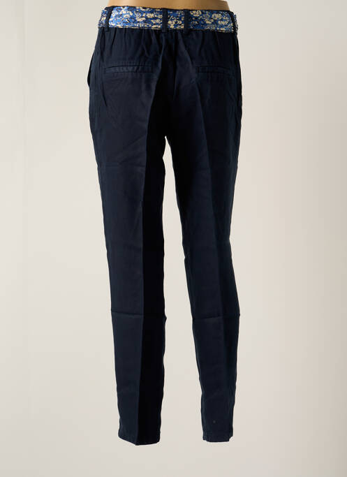 Pantalon chino bleu LABDIP pour femme