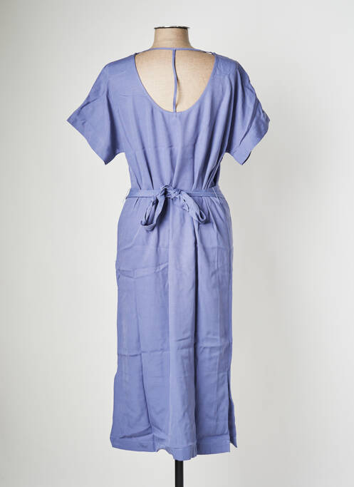 Robe mi-longue bleu CKS pour femme