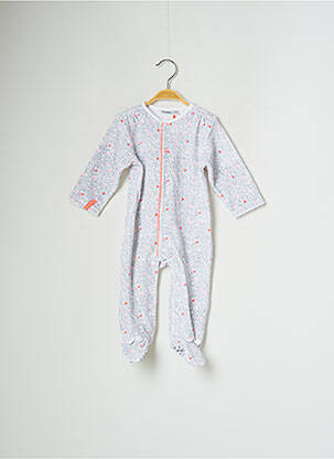 Pyjama col rond gris NOUKIE'S enfant