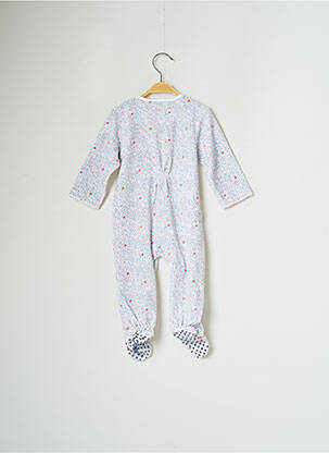 Pyjama manches longues gris NOUKIE'S enfant