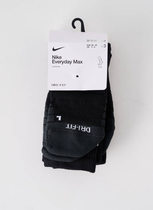 Chaussettes noir NIKE pour homme