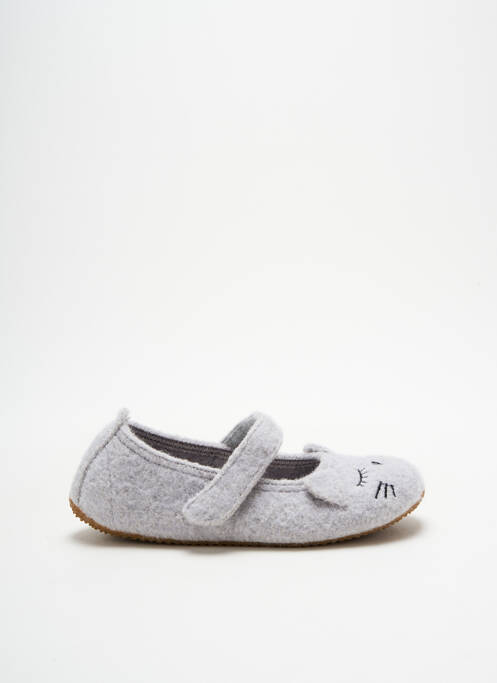 Chaussons/Pantoufles gris LIVING KITZBÜHEL pour fille