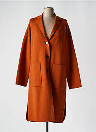 Gilet manches longues fermeture boutonnée sur le devant marron THEORY femme