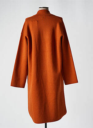 Gilet manches longues fermeture boutonnée sur le devant marron THEORY femme