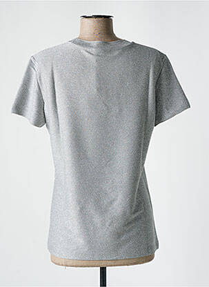Top stretch manches courtes gris MAX & CO femme