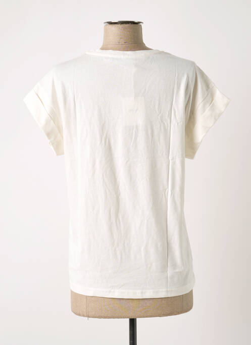 T-shirt blanc MSCH COPENHAGEN pour femme