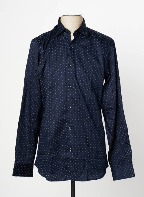 Chemise manches longues bleu SELECTED homme
