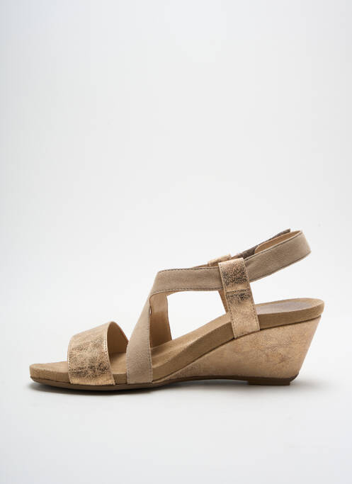 Sandales/Nu pieds beige SWEET pour femme