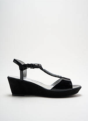 Sandales/Nu pieds noir MADISON pour femme