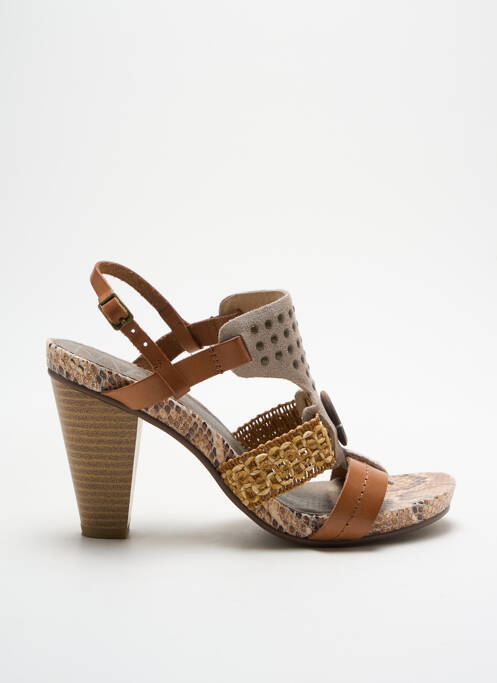 Sandales/Nu pieds marron MADISON pour femme