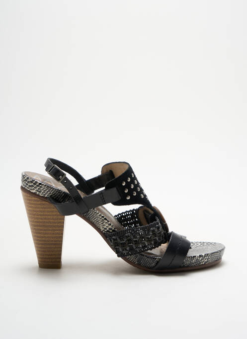 Sandales/Nu pieds noir MADISON pour femme