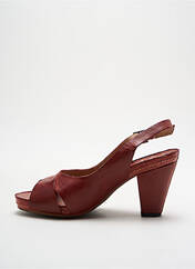 Sandales/Nu pieds rouge KARSTON pour femme seconde vue