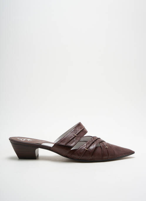 Mules/Sabots marron KARSTON pour femme