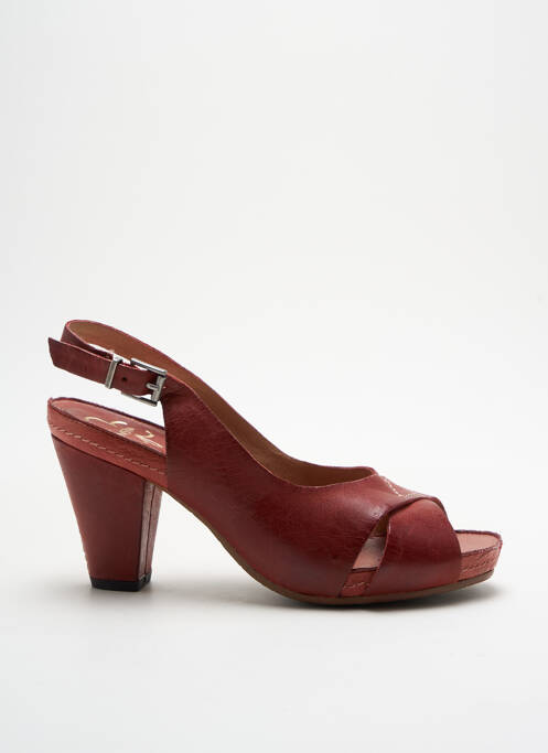 Sandales/Nu pieds rouge KARSTON pour femme