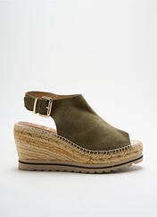 Espadrilles vert KANNA pour femme seconde vue