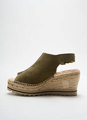 Espadrilles vert KANNA pour femme seconde vue