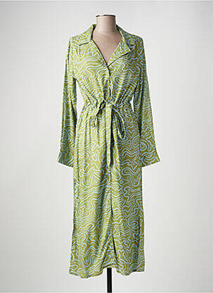 Robe longue vert COMPAÑIA FANTASTICA femme