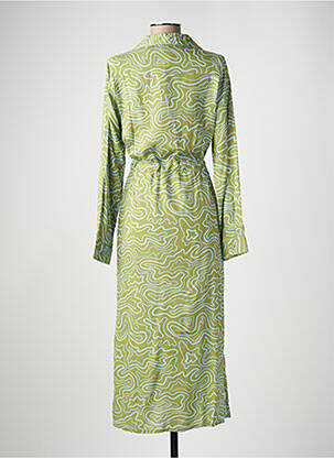 Robe longue vert COMPAÑIA FANTASTICA femme