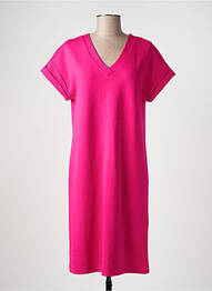 Robe mi-longue rose STREET ONE femme