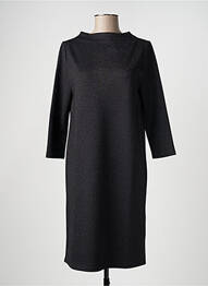 Robe mi-longue noir STREET ONE femme