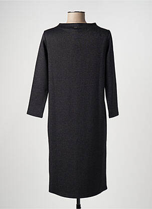 Robe mi-longue noir STREET ONE femme