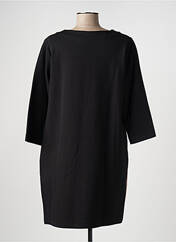 Robe courte noir QUATRE VINGT JOURS pour femme seconde vue