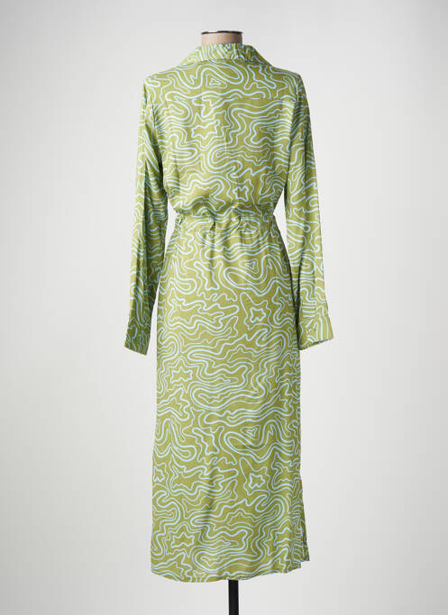 Robe longue vert COMPAÑIA FANTASTICA femme