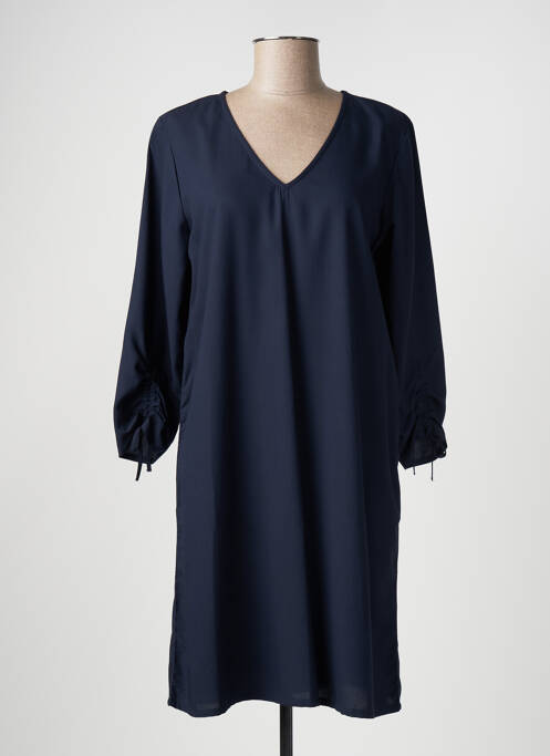 Robe mi-longue bleu STREET ONE pour femme